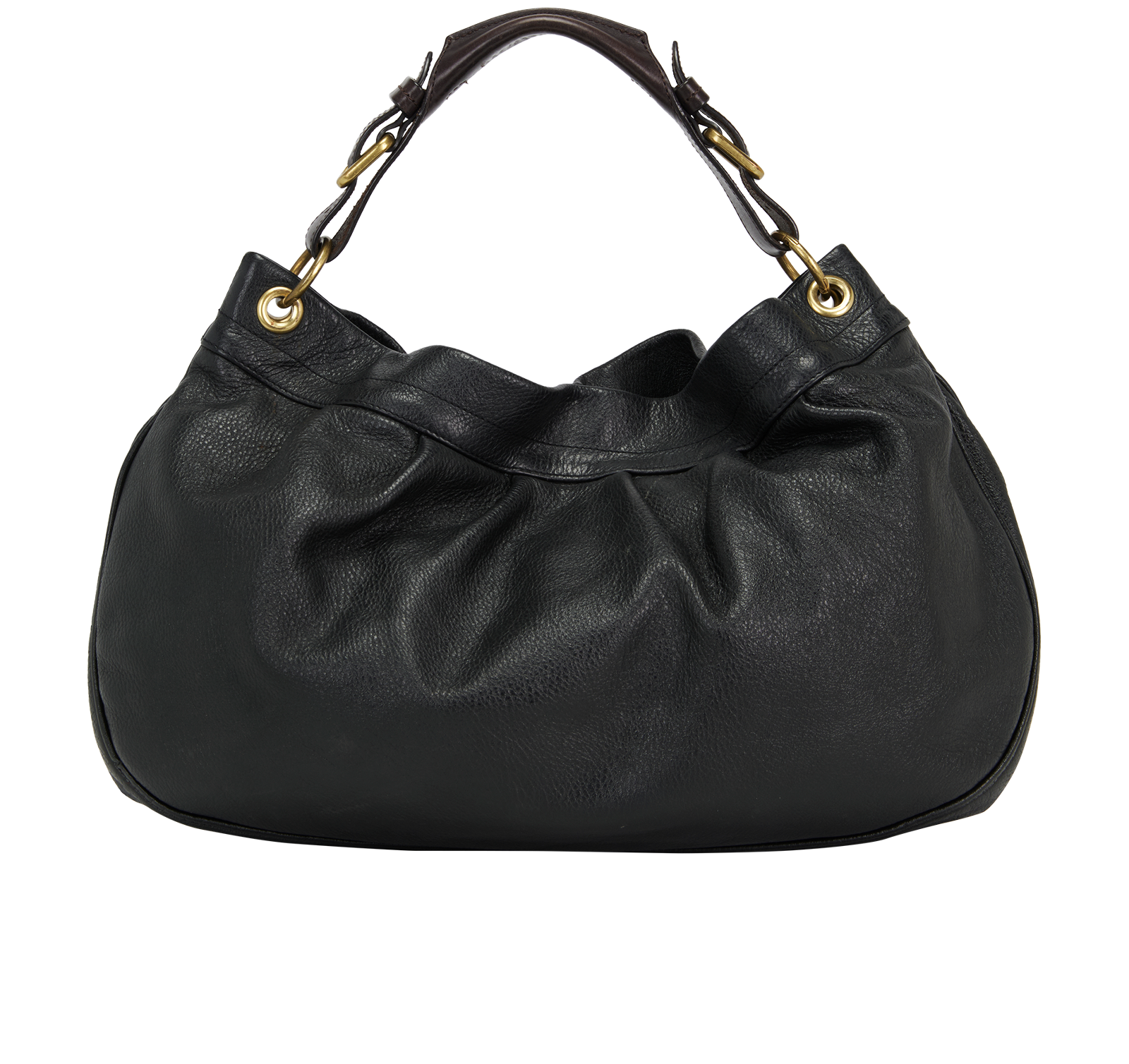 Mitzy Hobo, &pound;250, Handbags, Black, Leather, Back view